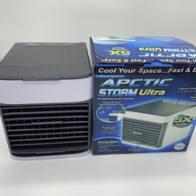 USB一二代三代迷你冷风机家用办公室桌面便携式风扇喷雾加湿器