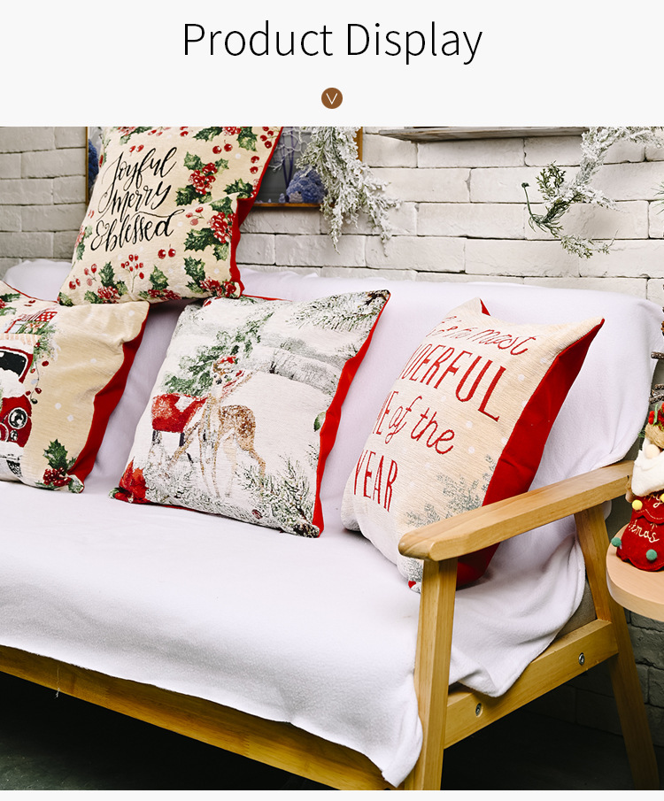 160g Weight Christmas Festival Christmas Couch & Sofa Decor 5