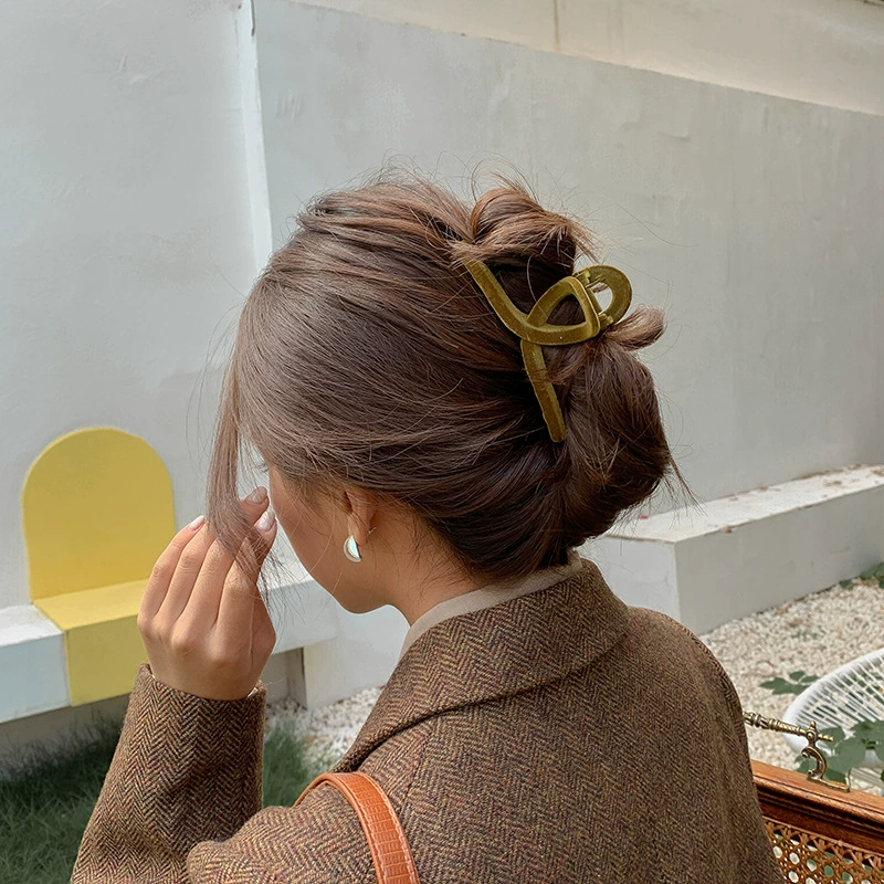 Заколка-решетка, зажим для волос, акула, аксессуар для волос, элегантные большие заколки, Южная Корея, интернет-знаменитость