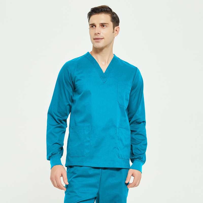 男湖蓝 长袖（长袖）