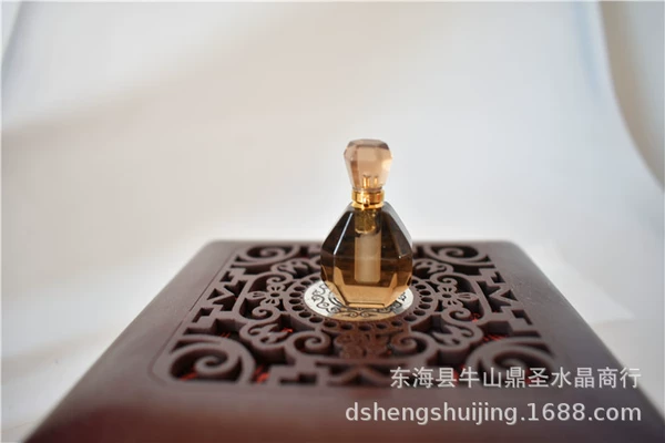 Tea crystal square bottle