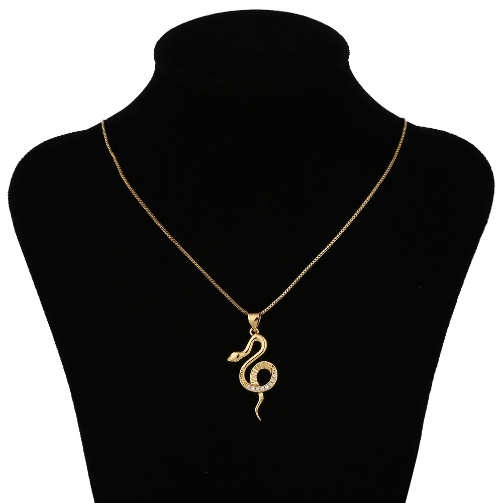 Fashion Exaggerated Snake Necklace display picture 7