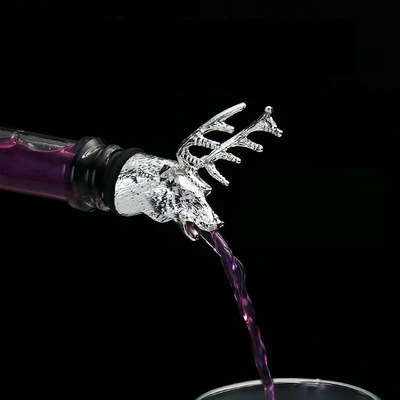 鹿头倒酒器 野格酒嘴醒酒器天猫野格促销赠品鹿头倒酒器