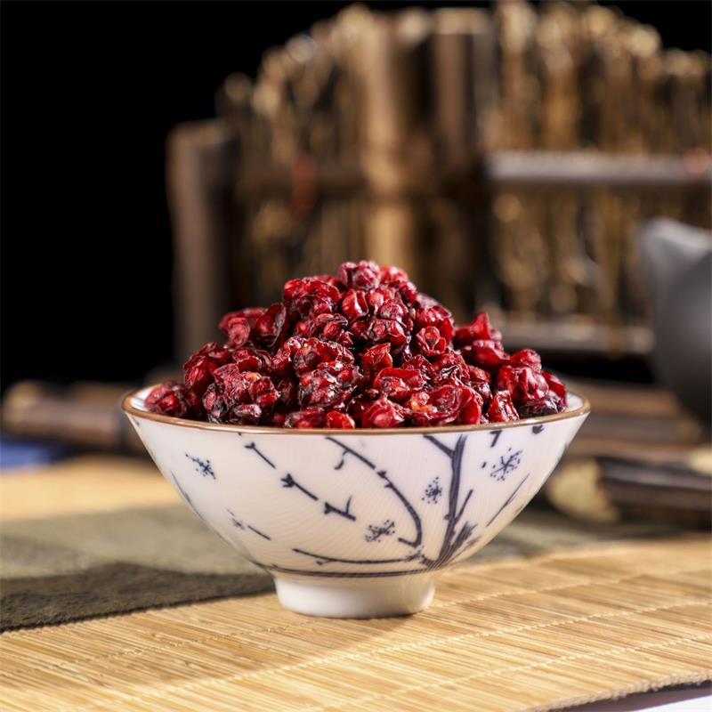 Wu Wei Zi (Schisandra chinensis) — Dried Whole Berries, 500g Food Herb for Tea & Soup key features