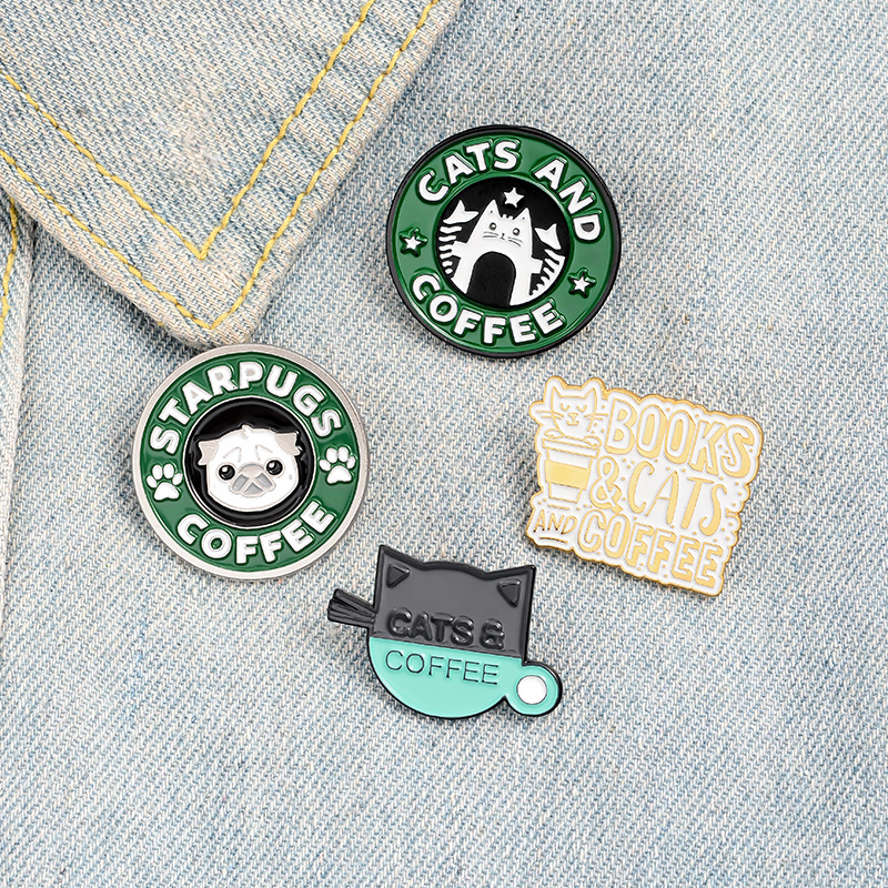 Cat Café Badge