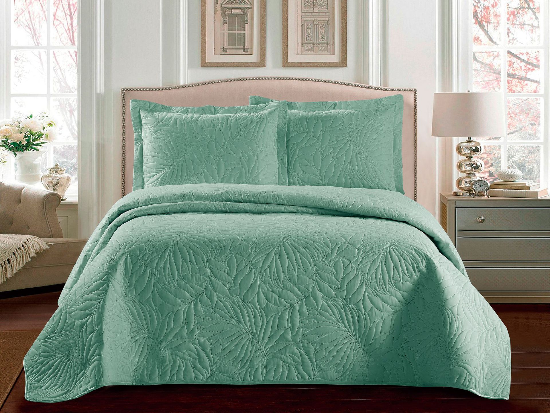 【外貿(mào)專供】跨境素色床蓋