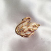 High quality brooch, metal fashionable universal swan lapel pin, cat's eye, wholesale
