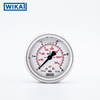 Wicca WIKA brass Bourdon Pressure gauge Seismic) 213.53.063 Axial G1/4B