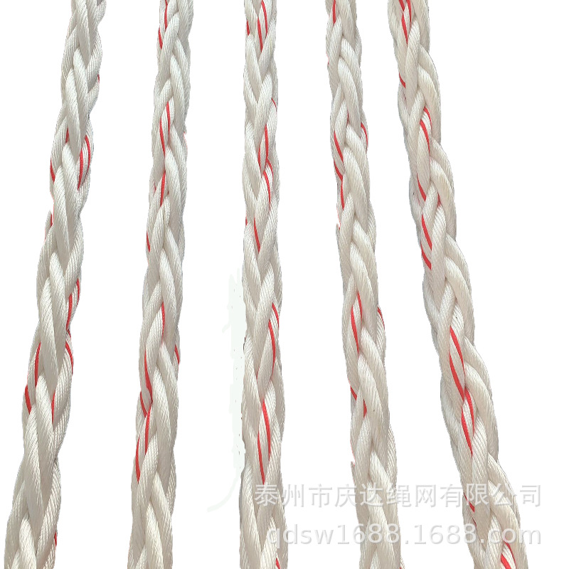 海船涤纶沉水船用缆绳  锚缆 系泊缆 拖轮缆绳 秋千绳 8股锚绳缆