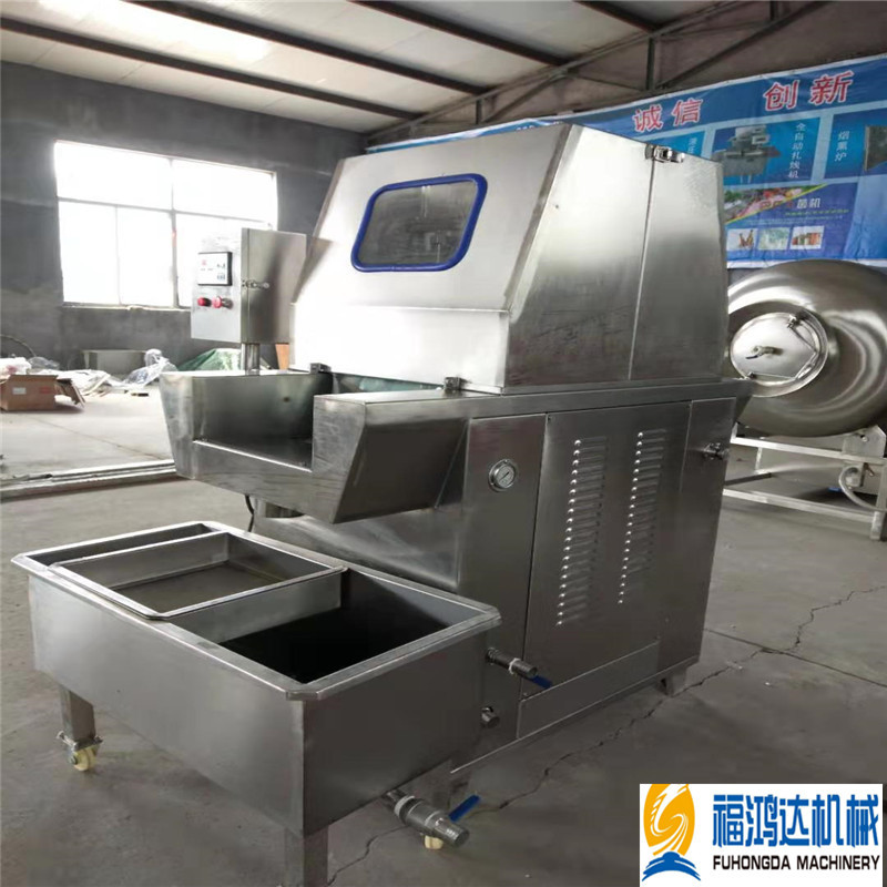 琵琶腿盐水注射机厂家 鱼类带骨注射机 不锈钢肉制品加工设备