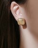 Tide, fashionable square earrings, European style