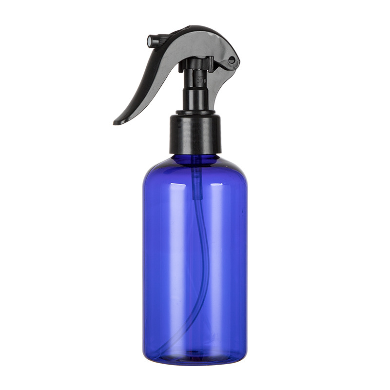 250ml botella de spray de plástico ratón mano botón pistola cosmética embalaje puro Rocío humedad mascota botella vacía