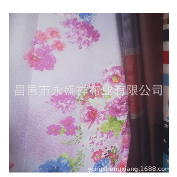 磨毛印花布植物羊绒布头2*4米布头可做床上用品布料花型多