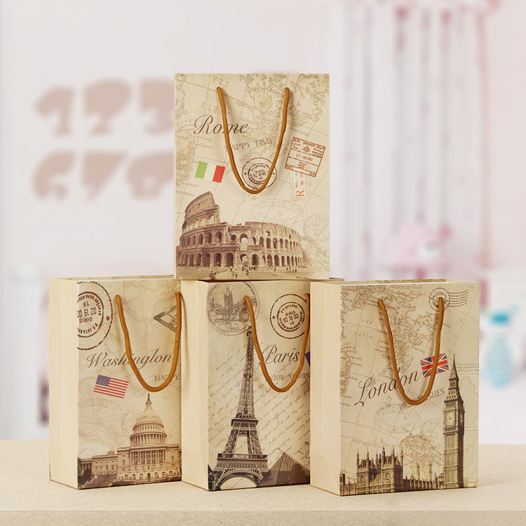 纸质手提袋适用于化妆品，礼品类包装，颜色尺寸款式可定制