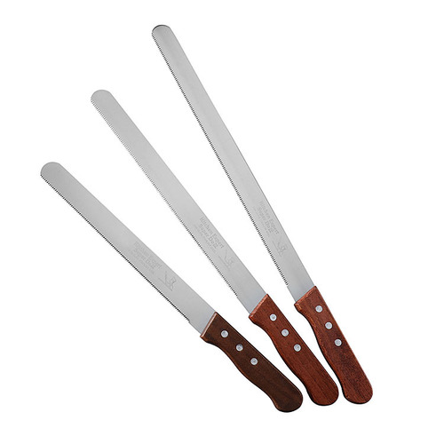 Bread knife serrated knife slicing knife fine-toothed cake knife pastry knife toast layered coarse-toothed toothless knife baking cutter