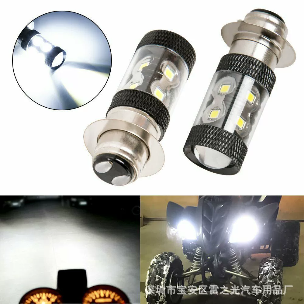 Высокая яркость 50W H6/P15D 10 SMD мотоциклетная фара, Yamaha H6M мотоциклетный фонарь, высокий световой поток