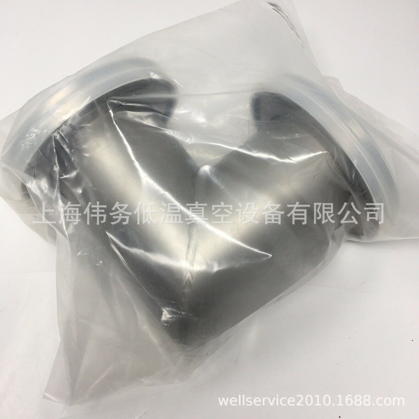 Kurt J Lesker QF63-E90K 3"OD Elbow 90 degree Mitered ISO100