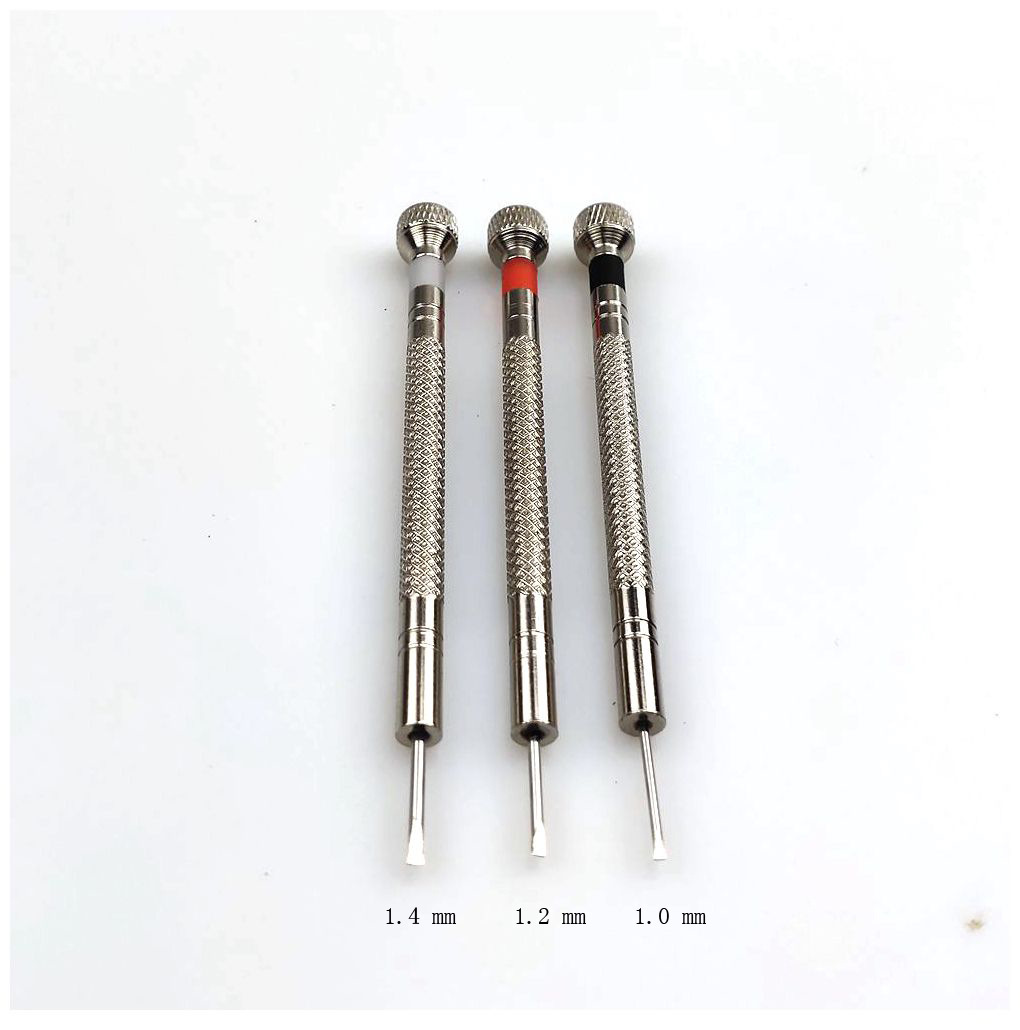 修表工具 螺丝刀 1.0/1.2/1.4MM一字起子 手表维修