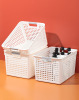 533AAE. Cave basket classic debris organizational basket with hand -visual storage basket large storage box