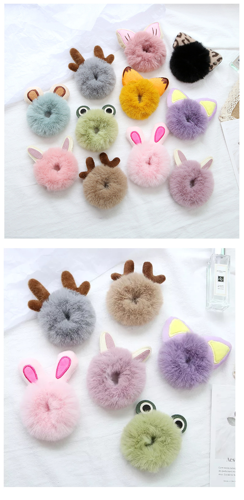 Fashion Cartoon Plush Hair Tie 1 Piece display picture 1