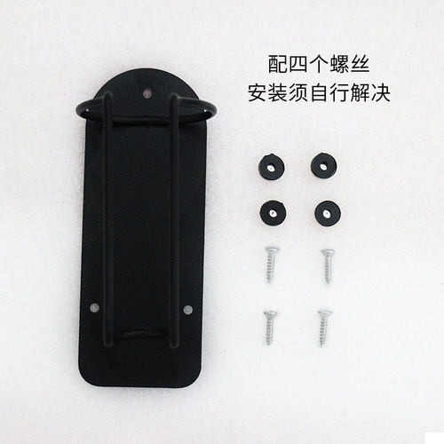 Wholesale household electric hedge trimmer hook stand stainless steel storage rack hair tool holder wall display rack