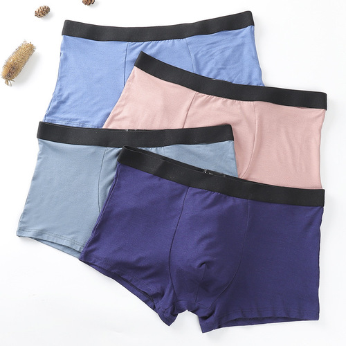 [Individual Pack] Graphene Antibacterial Modal Men's Underwear U Protrusion Bag Breathable Men's Boxer Briefs