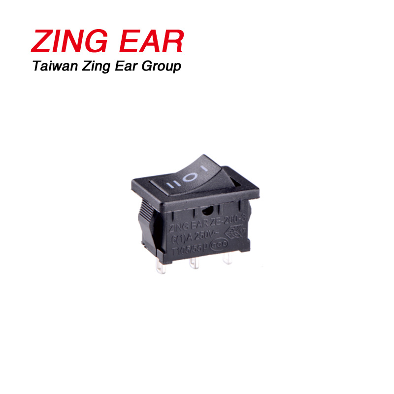 船型开关ZE-200-3-1短脚  咖啡壶开关翘板开关各类家电电源开关