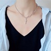 Trend fashionable necklace for beloved, European style, simple and elegant design, wholesale