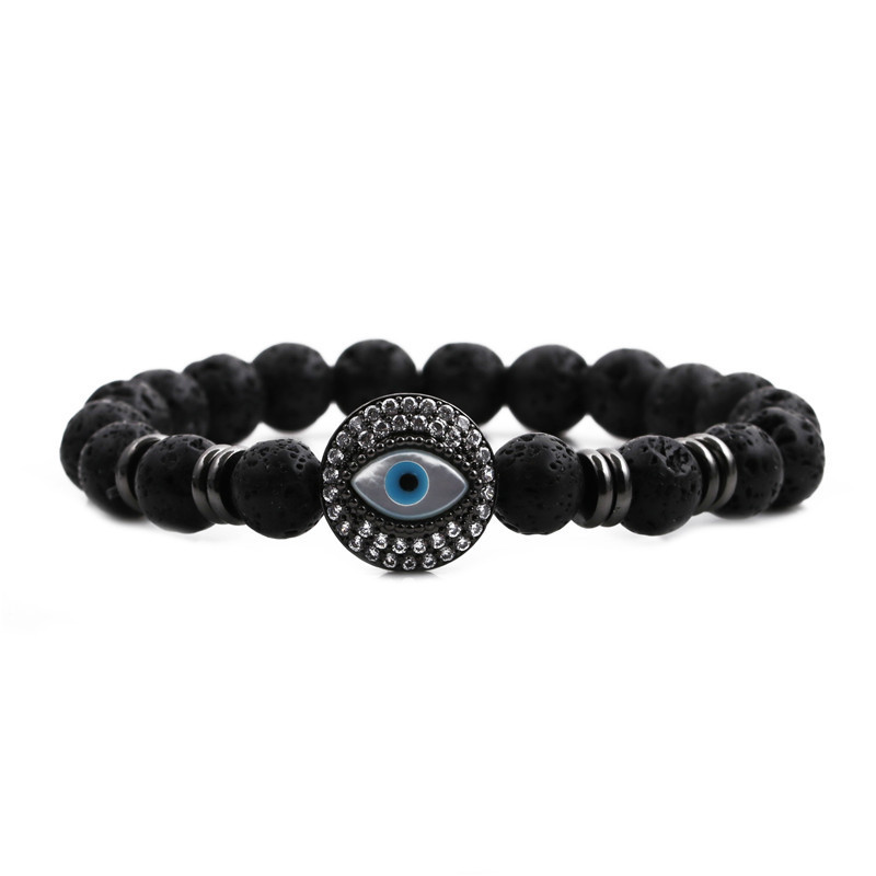 fashion new Skull Demon Eyes Beaded Bracelet
