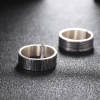 Retro ring suitable for men and women for beloved, wholesale, silver 925 sample, Korean style, simple and elegant design