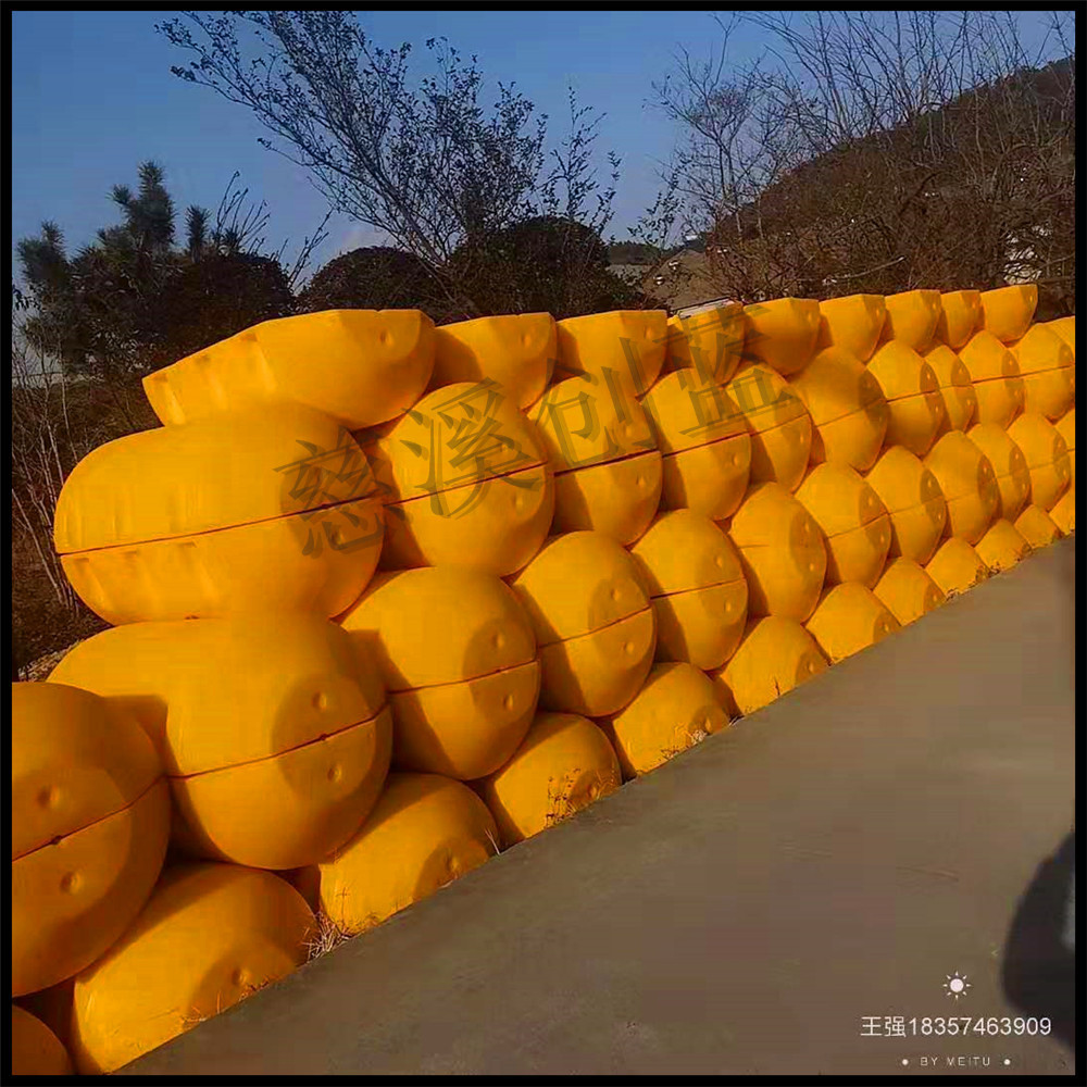 慈溪厂家 圆柱形可捆绑浮筒 填充聚氨酯发泡 水上浮体
