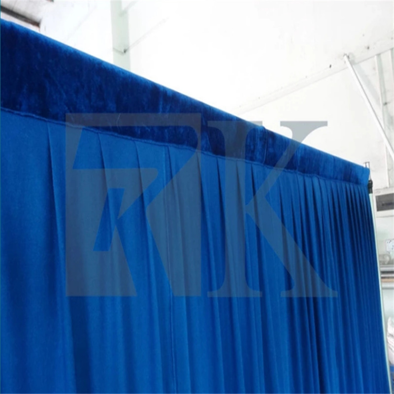 雪纺天鹅绒，天鹅绒，黑窗帘，星空窗帘等伸缩舞台幕布