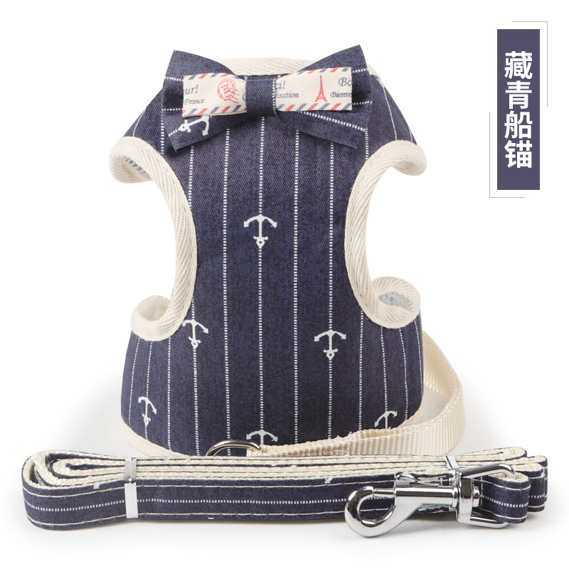 蝴蝶结韩版宠物胸背衣15
