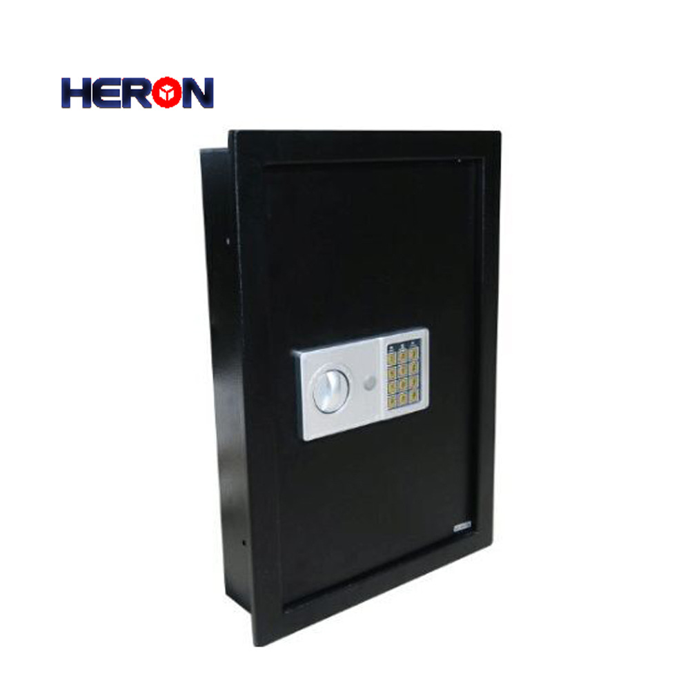 源头厂家直销全钢墙壁电子密码保险箱保管箱隐藏式墙壁箱及保险柜