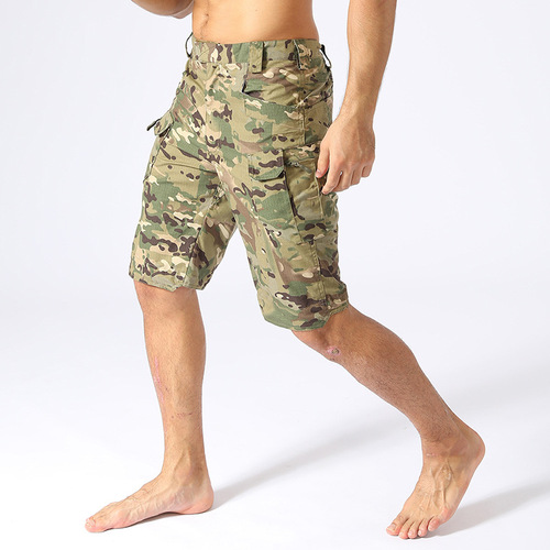 ESDY outdoor ix7 camouflage plaid shorts, tactical pants, summer work casual pants, assault pants