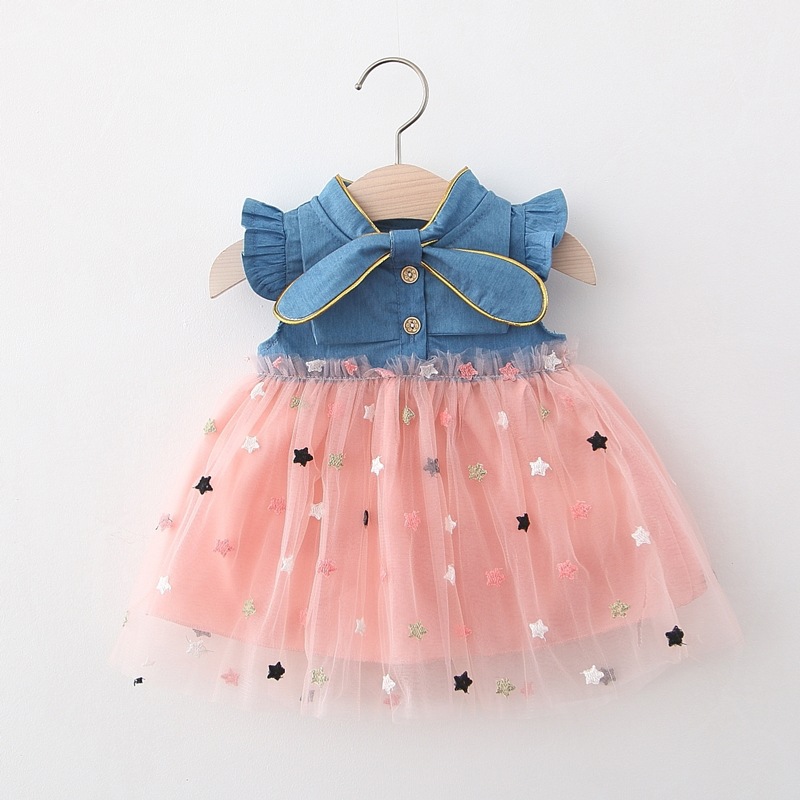 Summer denim dress girl's