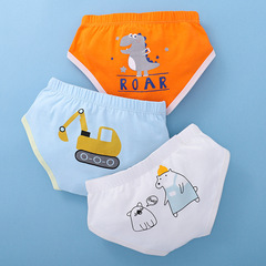 Children's boys' small underwear triangle pure cotton medium and large children adolescents 100% cotton small boys' shorts drop shipping one piece