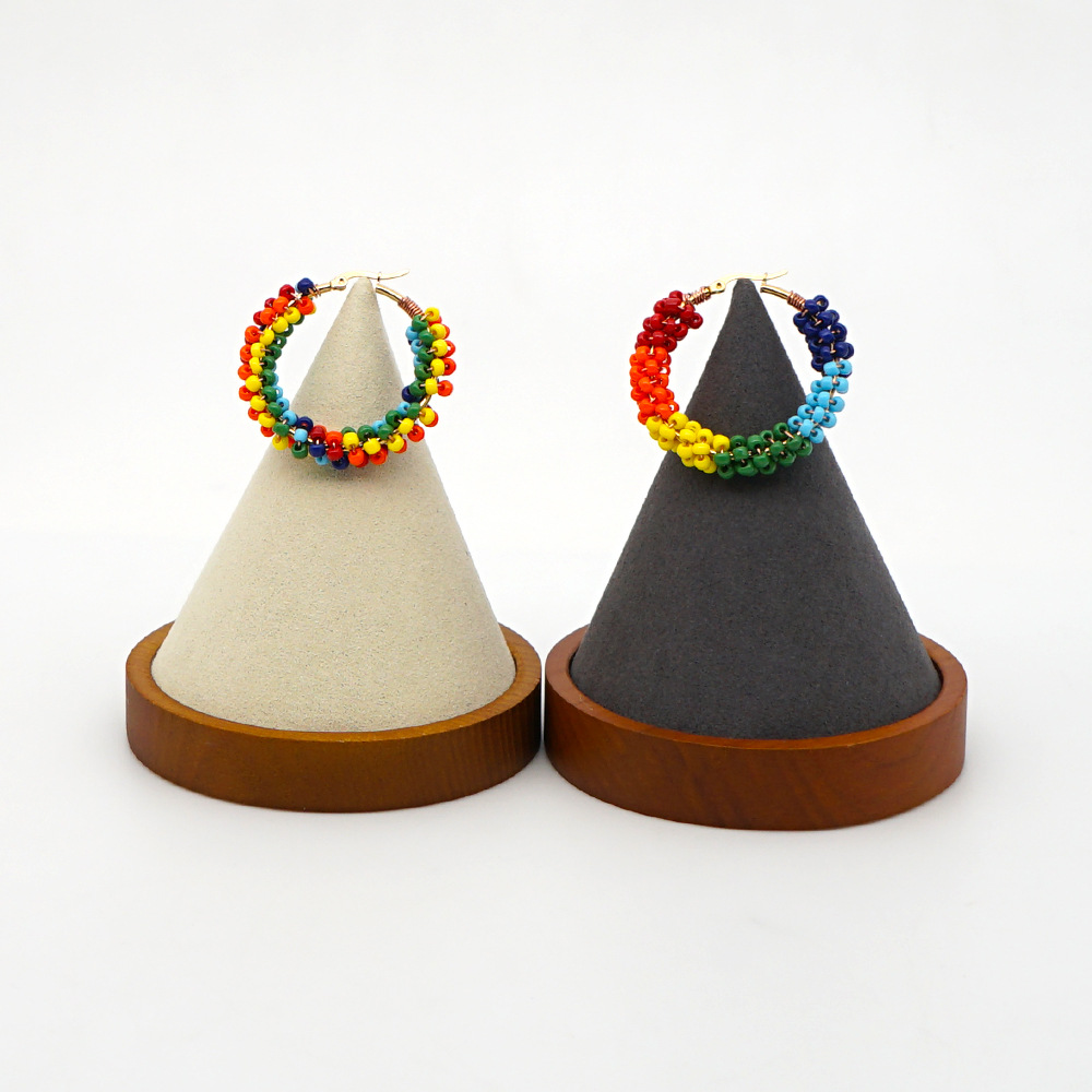 Ethnic Style Geometric Gem Earrings display picture 2