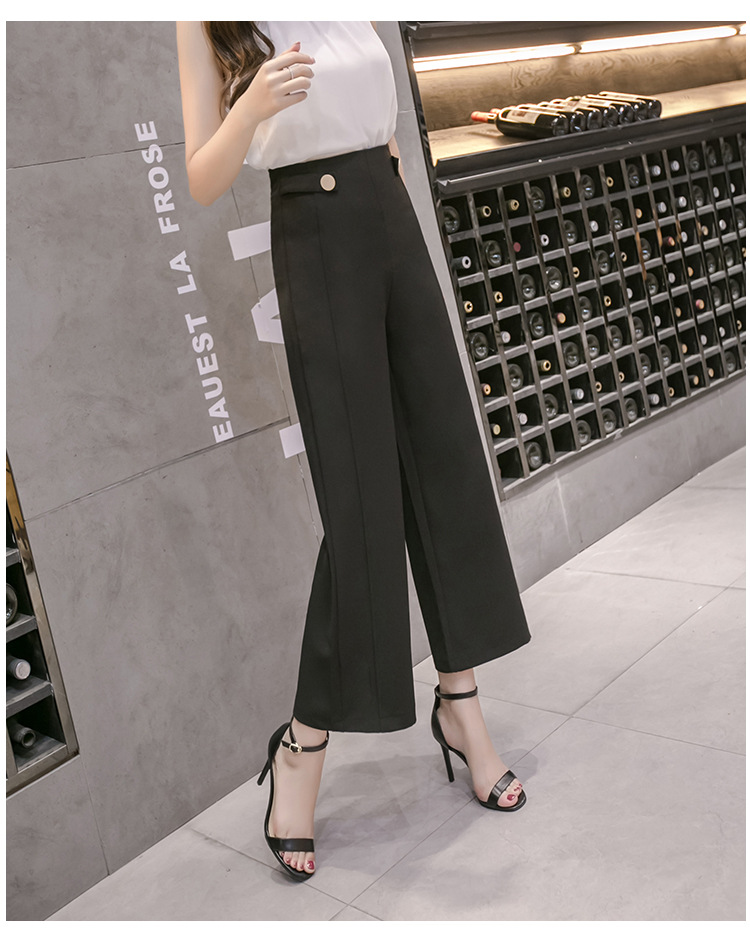 Pantalon léger femme en coton - Ref 3430164 Image 36