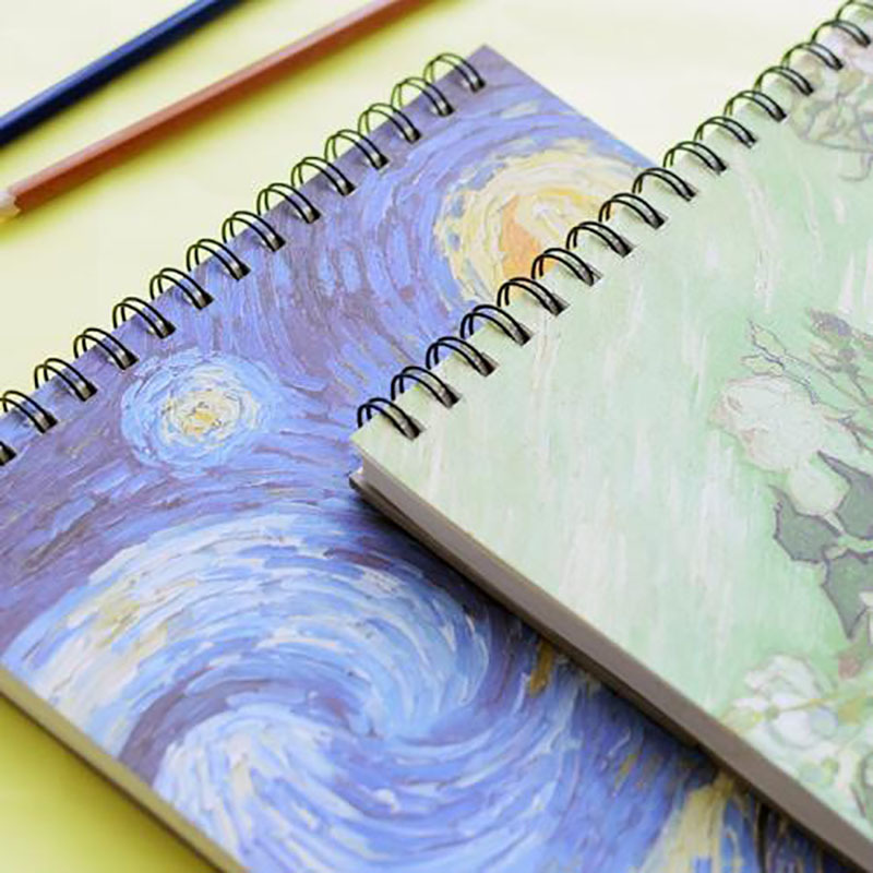 小清新儿童绘本图书籍印刷定做线圈笔记本学生记事本日记本定制