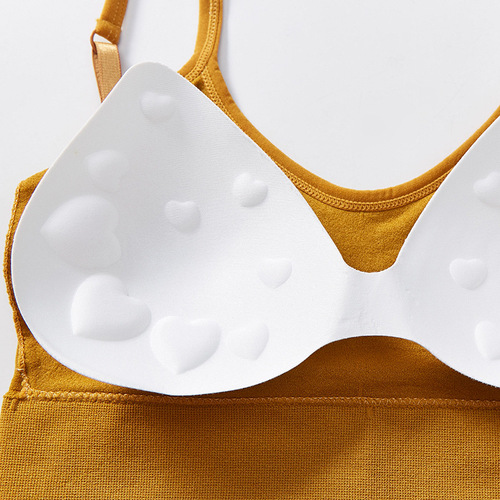 Kaka Daisy U-shaped beautiful back chrysanthemum Internet celebrity same style sexy no wire sports suspender wrap chest underwear