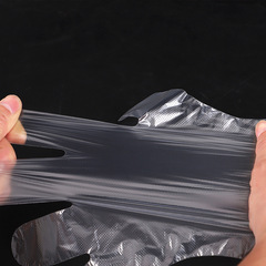 Wholesale Transparent PE Disposable Plastic Gloves, Lobster Snack Takeaway PE Gloves, Isolation Plastic Gloves 