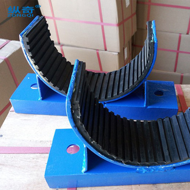 纵奇DT型管道橡胶托架减振器风机空调消防管道夹减震器弹性支架