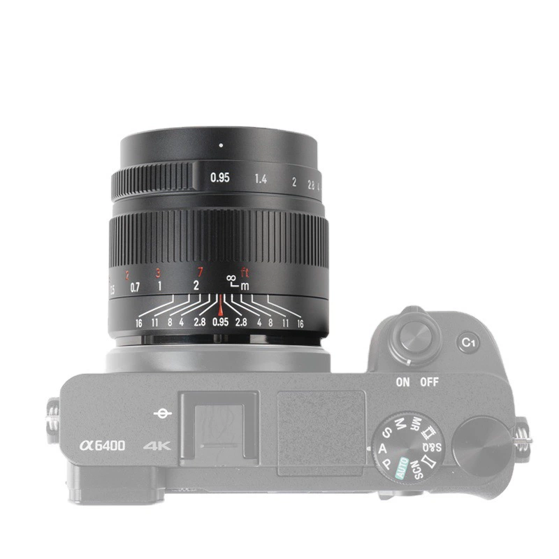 Seven Craftsman 35mm F0.95 широкоугольный объектив с большой диафрагмой для беззеркальных камер M6, XS10, Z50