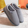 Keep warm demi-season non-slip wear-resistant slippers, comfortable footwear for beloved for pregnant, city style, soft sole, wholesale