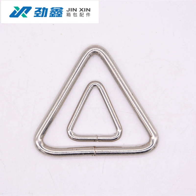 Прямые продажи, аксессуары для багажа, многофункциональная регулируемая пряжка, треугольная пряжка из железной проволоки, подходит для предпочтительной обработки большой количества 10-50 мм