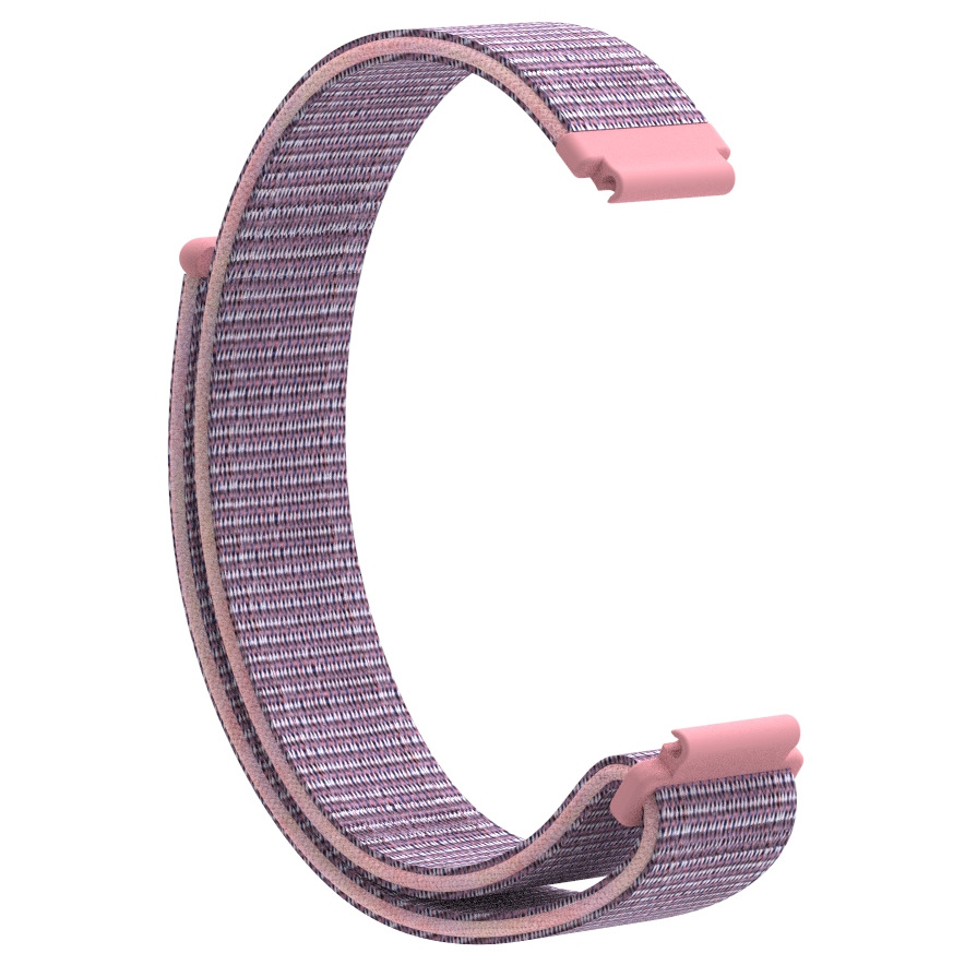 16mm尼龙回环表带适用于华为手环B3B6 佳明通用替换腕带 厂家源头