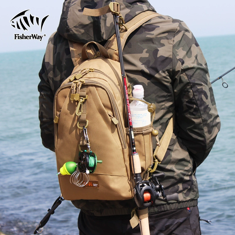 Рюкзак для рыбалки/ Backpack, универсальная поясная сумка для путешествий, водонепроницаемая грудная сумка, ремень/ремень сумки