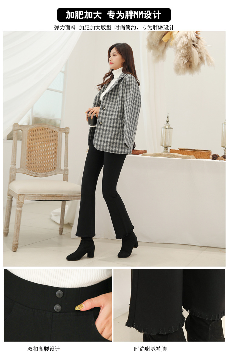 Pantalon léger femme en coton - Ref 3430156 Image 10