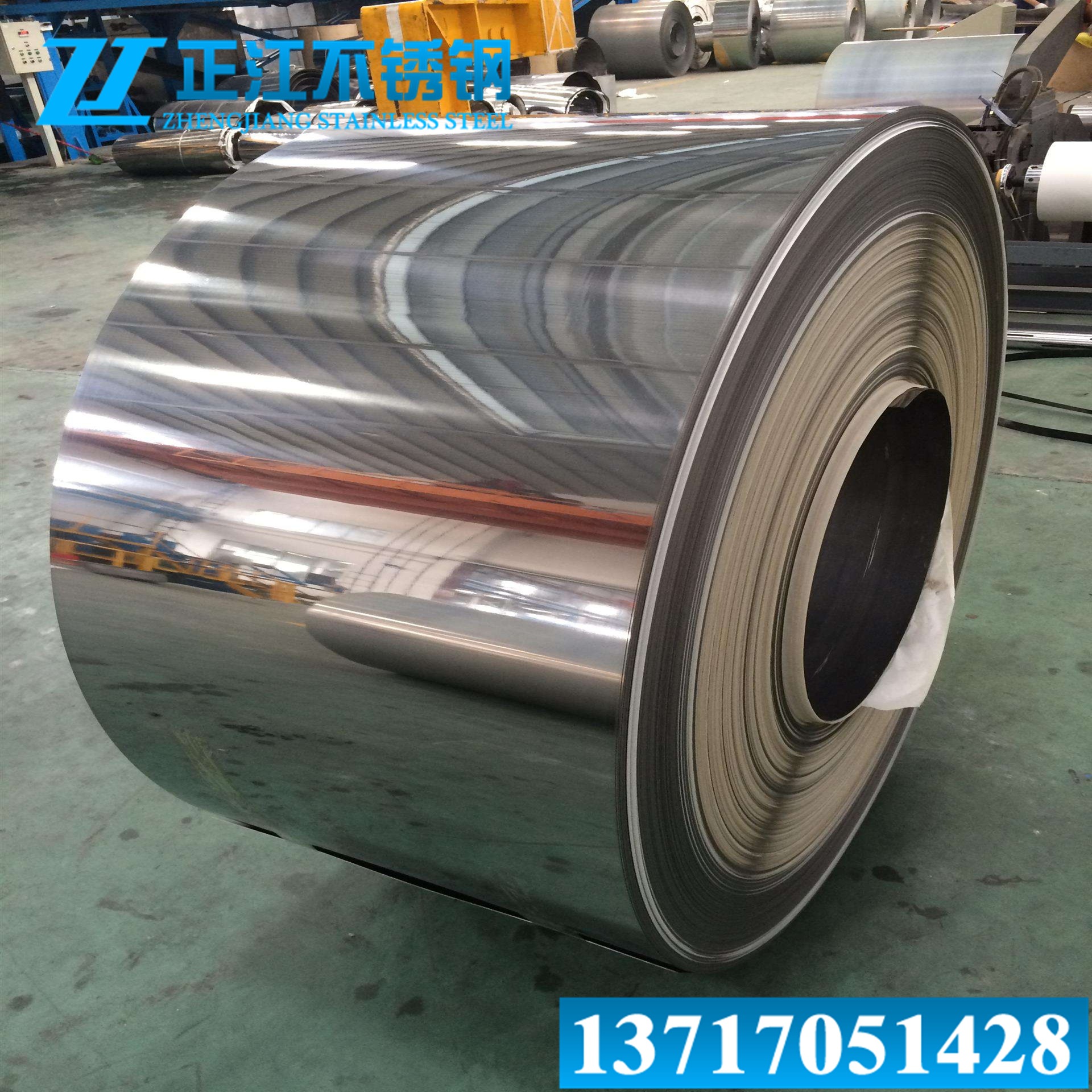 SUS430不锈铁镀镍不锈钢带 带磁性半硬全硬不锈铁镀镍铁带 0.1mm